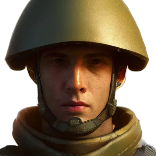 face, hat, staff, mask transparent PNG cut-out