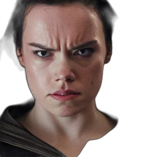 face, photorealistic, concept art, comic book art transparent PNG cut-out