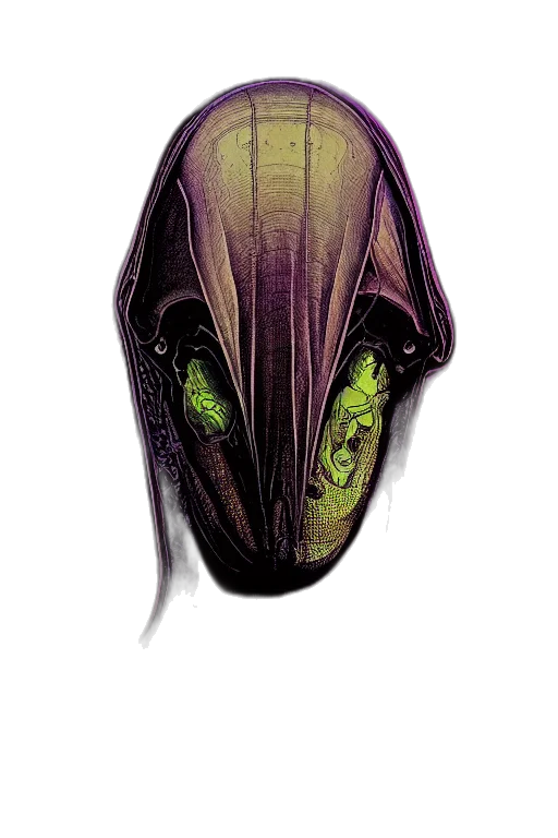 creature, mask, animal, face transparent PNG cut-out
