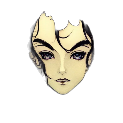 crown, mask, face, jewelry transparent PNG cut-out
