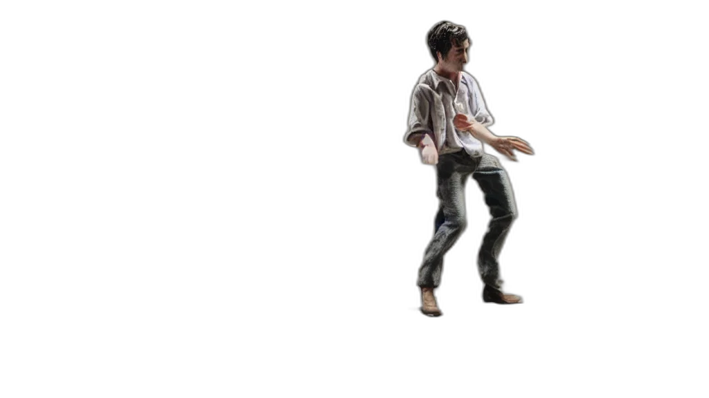 jacket, creature, robot, shoes transparent PNG cut-out