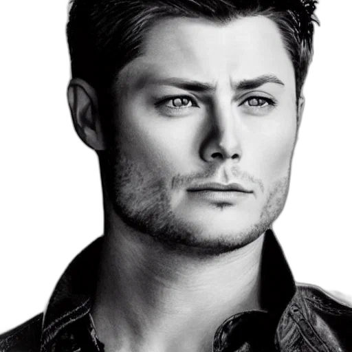 face, hair, photorealistic, pencil sketch transparent PNG cut-out