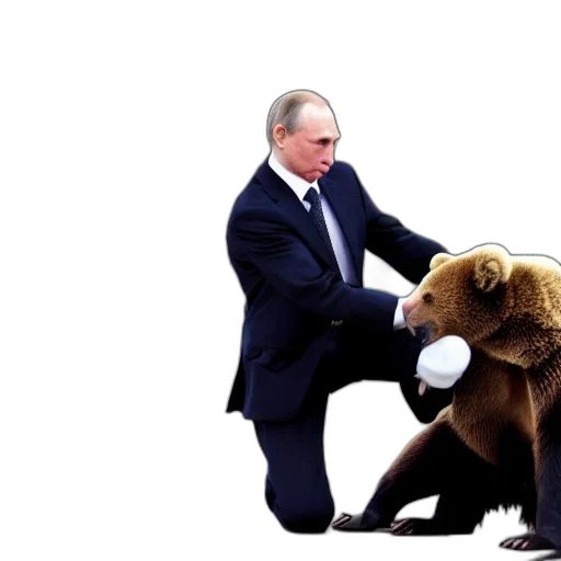 animal, weapon, vladimir, putin transparent PNG cut-out