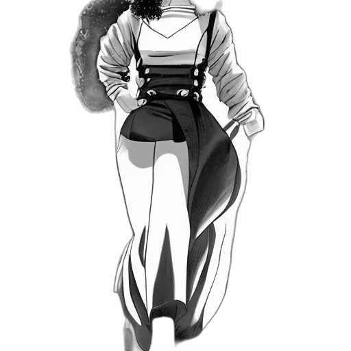 staff, jacket, dress, robot transparent PNG cut-out