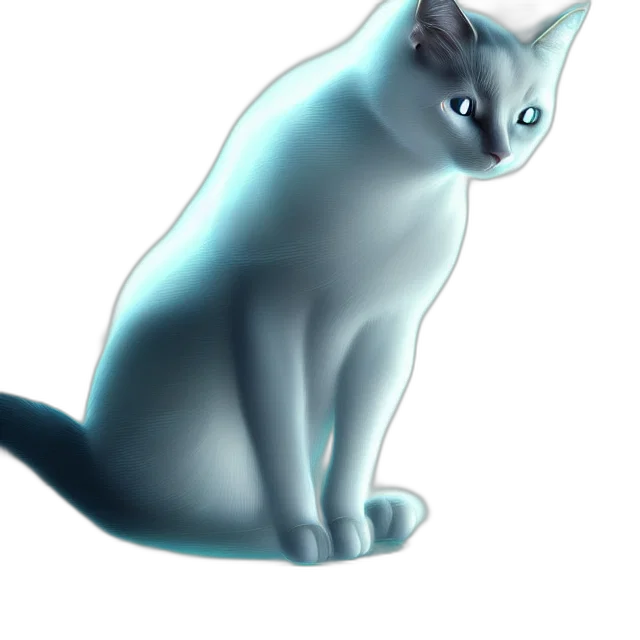 staff, animal, creature, 3d render transparent PNG cut-out