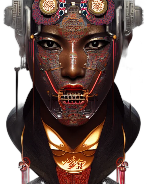 mask, face, robot, crown transparent PNG cut-out
