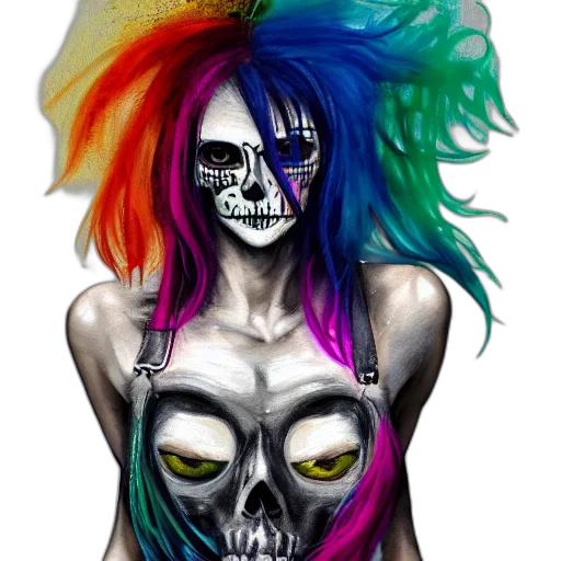 mask, comic book art, fantasy art, cartoon transparent PNG cut-out