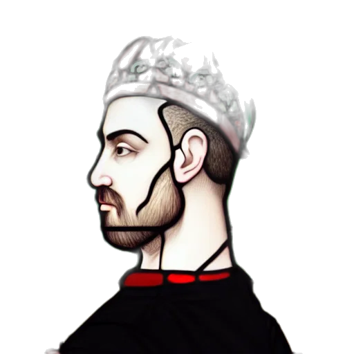 crown, face, staff, hat transparent PNG cut-out