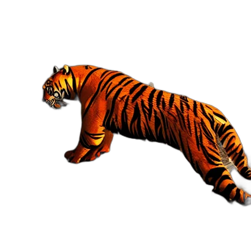 animal, creature, staff, 3d render transparent PNG cut-out