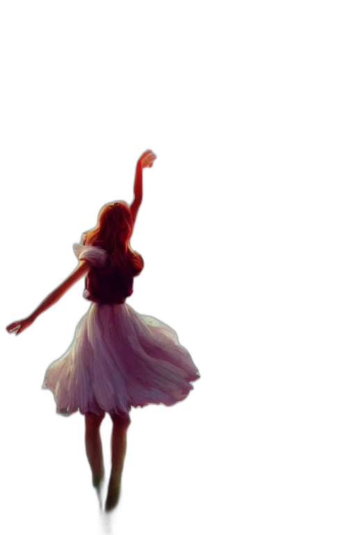 dress, staff, 3d render, concept art transparent PNG cut-out