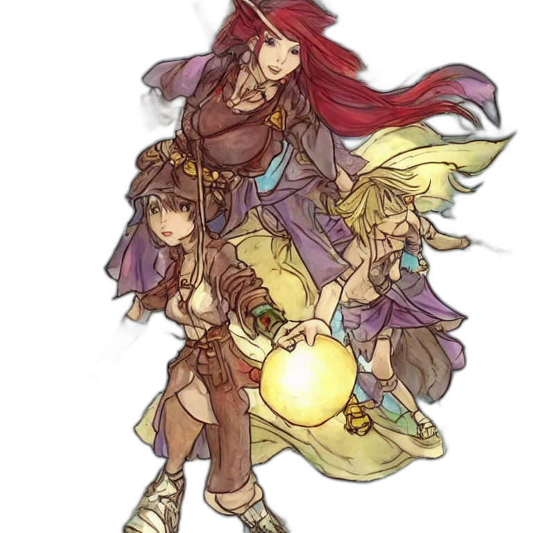 concept art, fantasy art, pixel art, watercolor transparent PNG cut-out