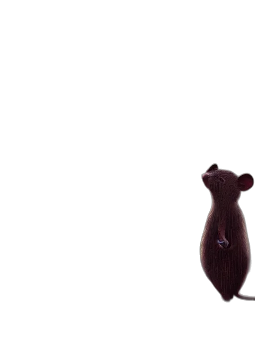 animal, creature, staff, hat transparent PNG cut-out