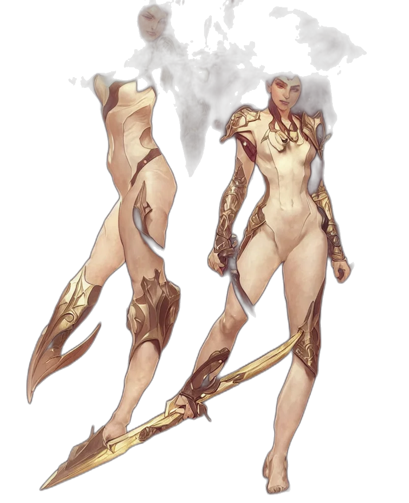 weapon, sword, staff, concept art transparent PNG cut-out