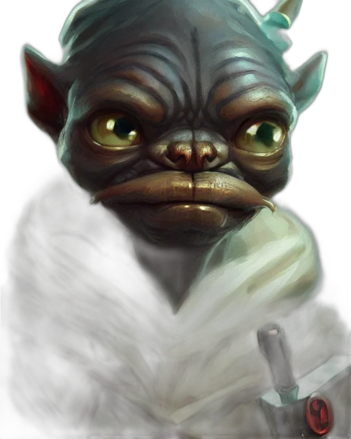 staff, face, creature, animal transparent PNG cut-out