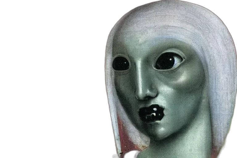 mask, face, creature, robot transparent PNG cut-out