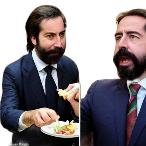 food, pablo, iglesiasn, left transparent PNG cut-out