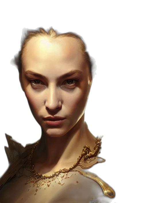 face, dragon, jewelry, crown transparent PNG cut-out