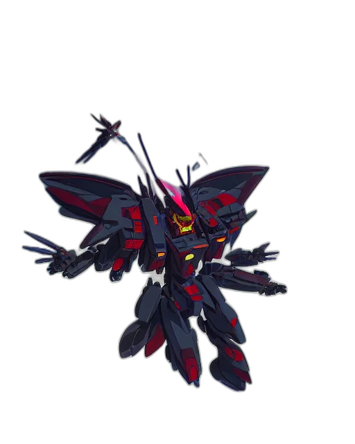 weapon, staff, robot, creature transparent PNG cut-out
