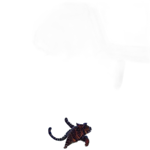 dragon, animal, creature, staff transparent PNG cut-out