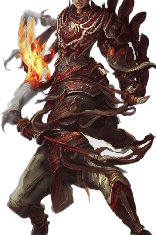 dragon, staff, fantasy art, concept art transparent PNG cut-out