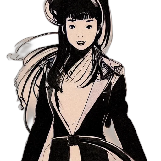 jacket, dress, staff, concept art transparent PNG cut-out