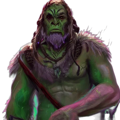 creature, staff, fantasy art, concept art transparent PNG cut-out