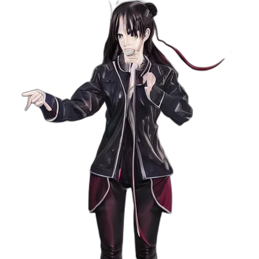 jacket, staff, weapon, concept art transparent PNG cut-out