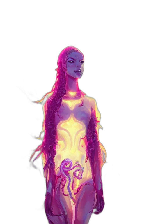 dress, creature, concept art, fantasy art transparent PNG cut-out