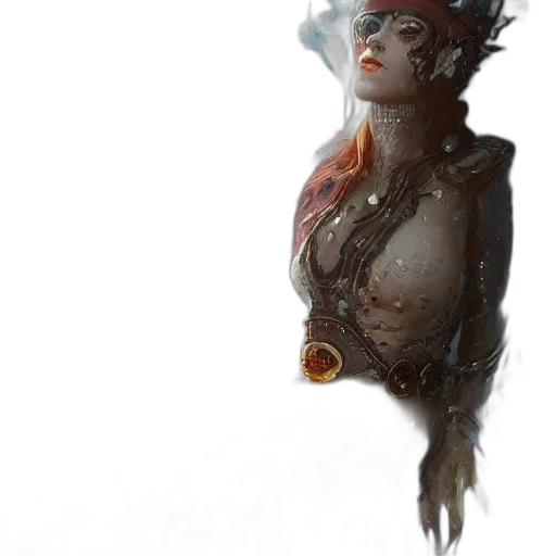mask, face, staff, creature transparent PNG cut-out
