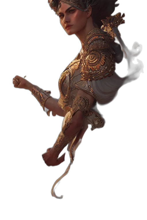 dragon, staff, creature, sword transparent PNG cut-out