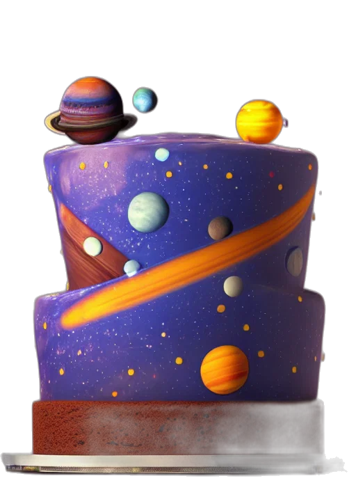 crown, food, 3d render, concept art transparent PNG cut-out