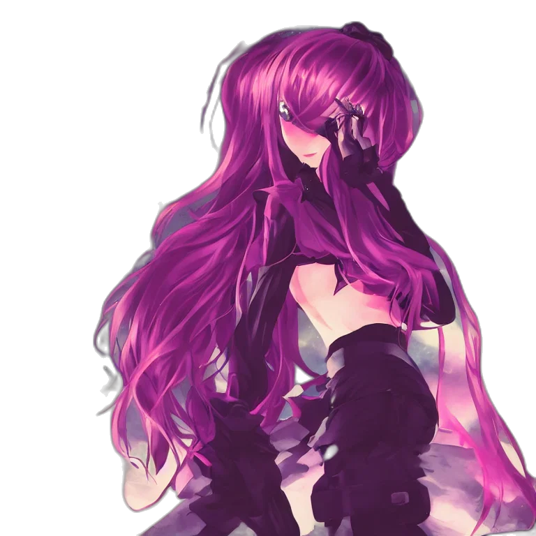 hair, dress, concept art, pixel art transparent PNG cut-out
