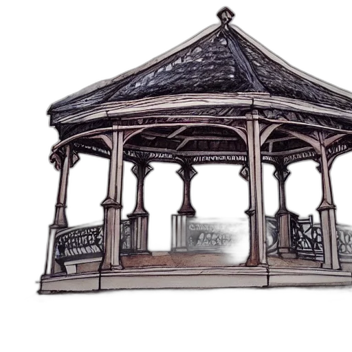 furniture, building, crown, umbrella transparent PNG cut-out
