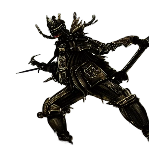 weapon, sword, staff, robot transparent PNG cut-out