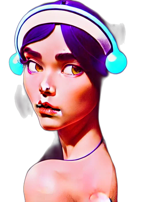 face, mask, jewelry, robot transparent PNG cut-out