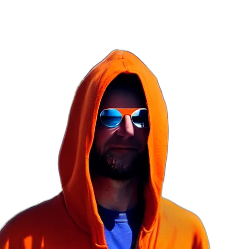 jacket, staff, face, mask transparent PNG cut-out