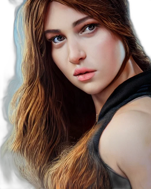 face, hair, jewelry, dress transparent PNG cut-out