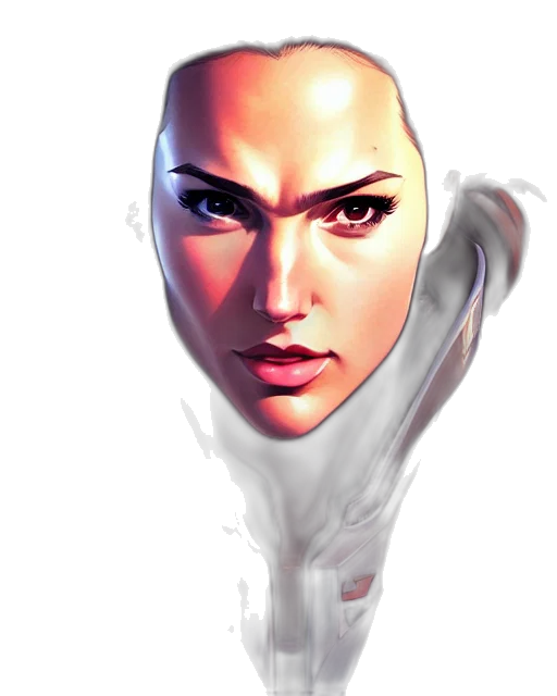 face, robot, mask, staff transparent PNG cut-out