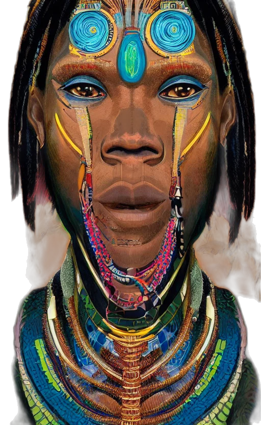 face, jewelry, mask, crown transparent PNG cut-out