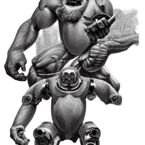 creature, robot, mask, animal transparent PNG cut-out