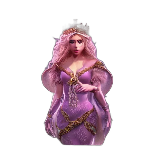 crown, dress, jewelry, concept art transparent PNG cut-out