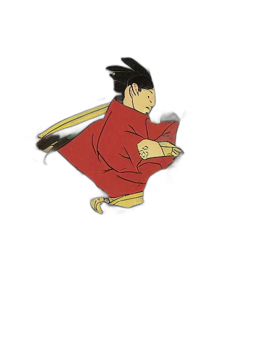 jacket, dragon, staff, concept art transparent PNG cut-out