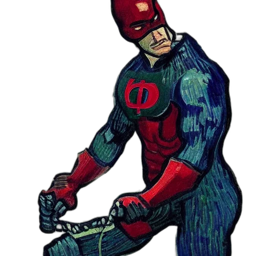 weapon, staff, robot, comic book art transparent PNG cut-out