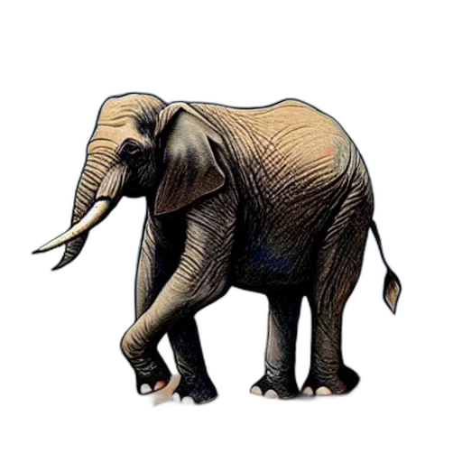animal, creature, staff, weapon transparent PNG cut-out