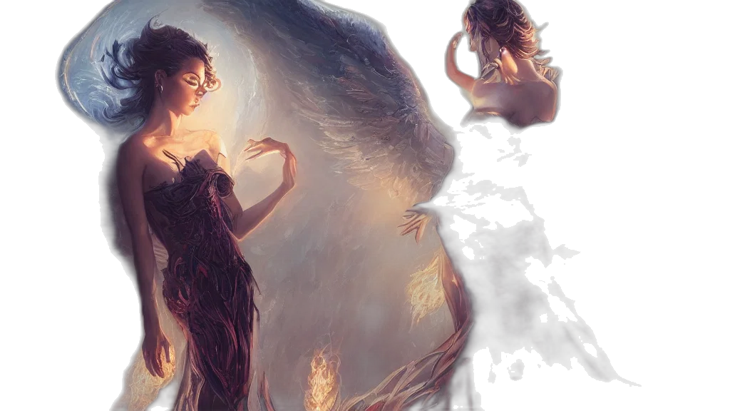 dress, fantasy art, concept art, photorealistic transparent PNG cut-out