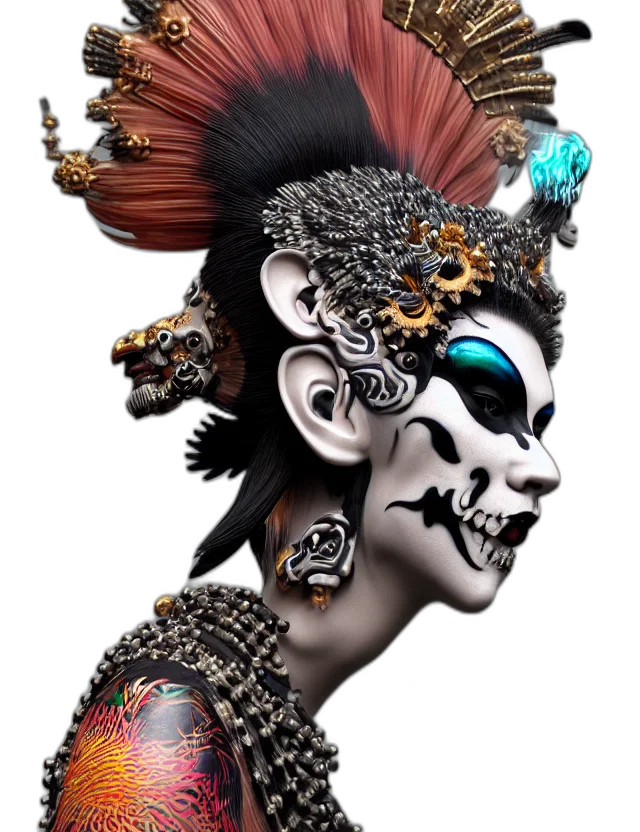 jewelry, mask, crown, face transparent PNG cut-out