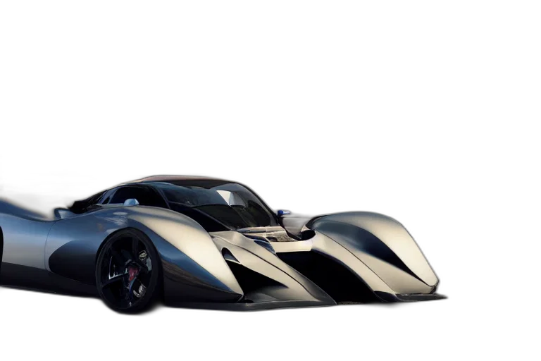 car, 3d render, concept art, photorealistic transparent PNG cut-out