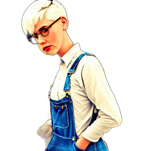 staff, jacket, cartoon, comic book art transparent PNG cut-out