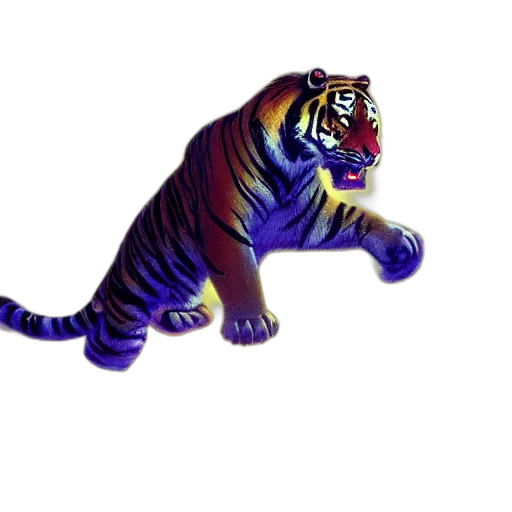 animal, creature, staff, 3d render transparent PNG cut-out