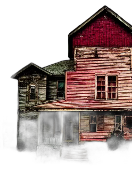 building, concept art, photorealistic, 3d render transparent PNG cut-out